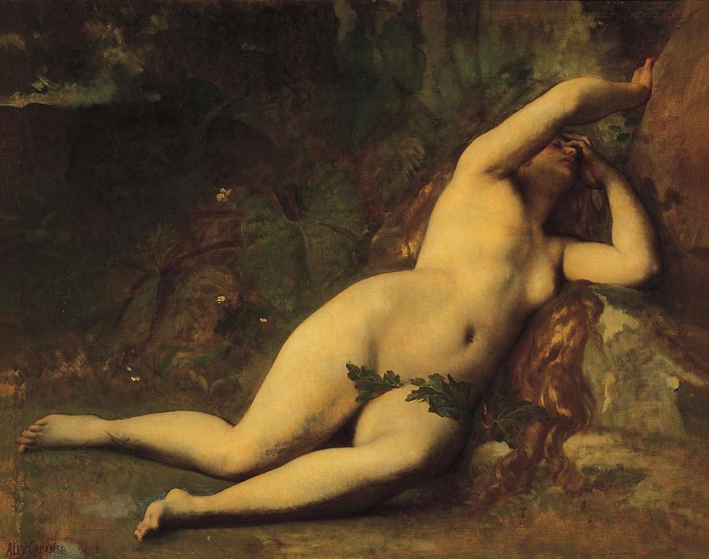 Alexandre Cabanel Eve After the Fall